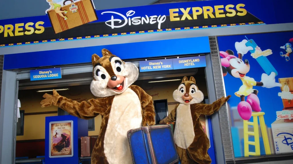 Disneyland Paris Disney Express Luggage Service • Disney Express check-in and baggage service • Disney Express Luggage Service cost.