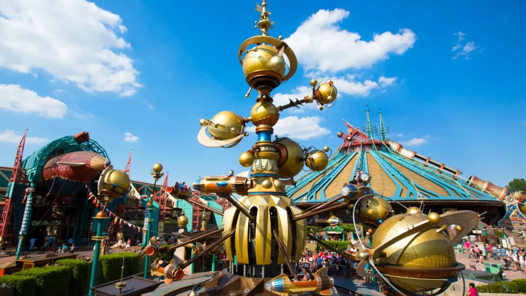 Disneyland Paris Orbitron review • Disneyland Park • Discoveryland • Childhood Dreams • Orbitron description.