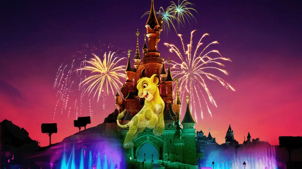 Disneyland Paris Disney Dreams Nighttime Extravaganza review • 4K full show video • Projection mapping onto the park's castle