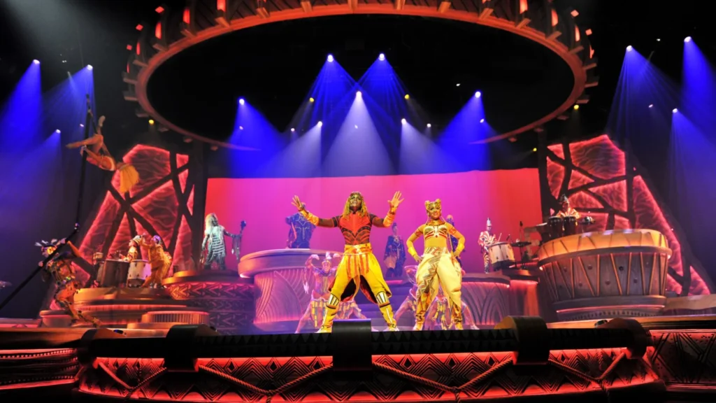 Disneyland Paris The Lion King: Rhythms of the Pride Lands review • Information about show The Lion King: Rhythms of the Pride Lands.