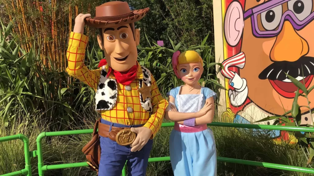 Disneyland Paris Sheriff Woody • Meet and greet with Sheriff Woody at Disneyland Paris • Photo with Sheriff Woody at Disneyland Paris.