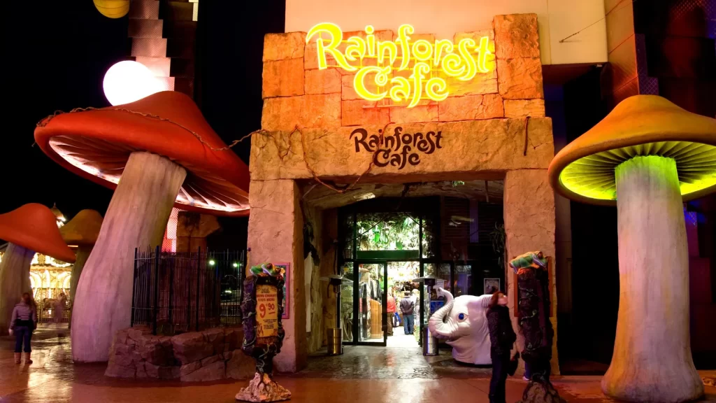 Disneyland Paris Boutique Rainforest Café offers a selection of rainforest-themed merchandise