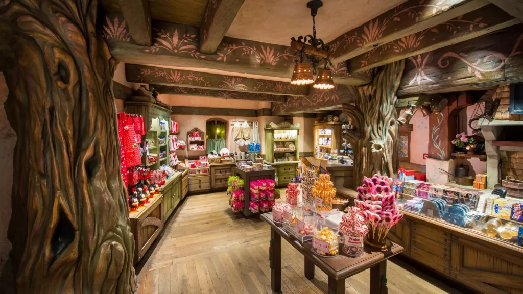 Disneyland Paris La Confiserie des Trois Fées offers a magical selection of sweet treats and confections