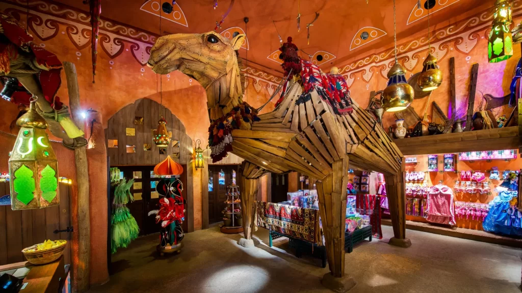 Disneyland Paris Les Trésors de Schéhérazade presents exotic souvenirs