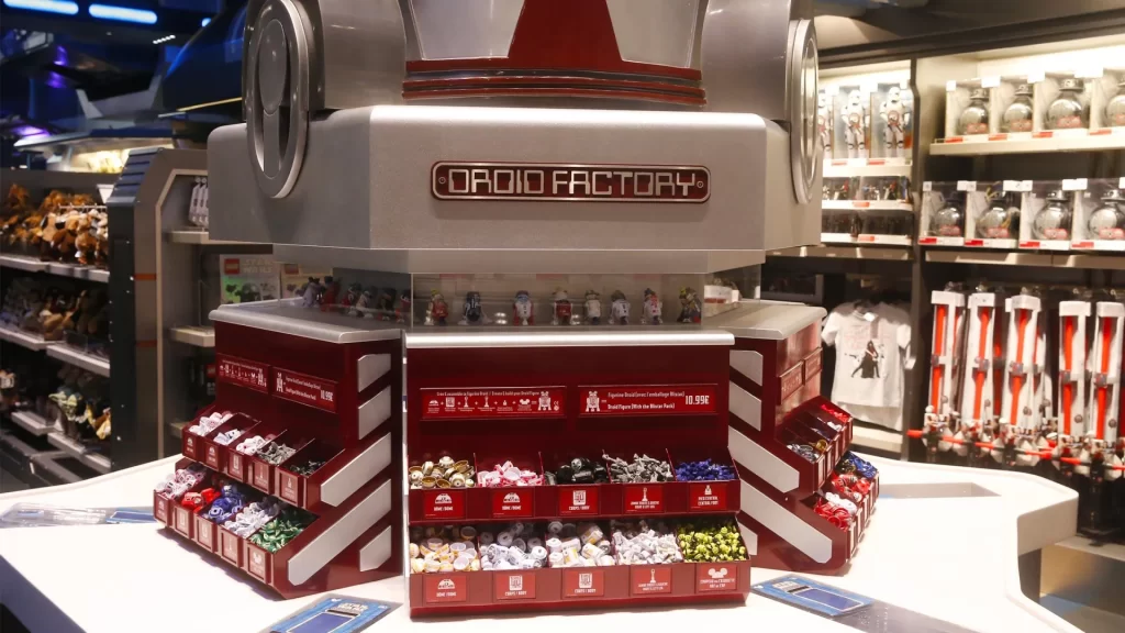 Disneyland Paris Star Traders provides a wide array of space-themed merchandise
