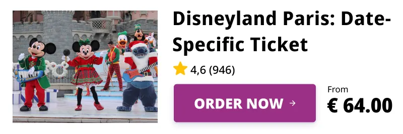 Disneyland Paris Admission Ticket to Christmas Stage Shows