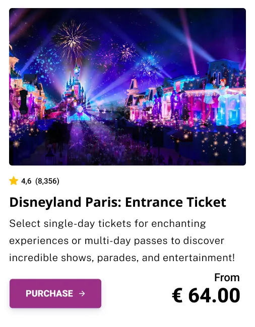 Disneyland Paris Admission Ticket to Disney's Tales of Magic Show
