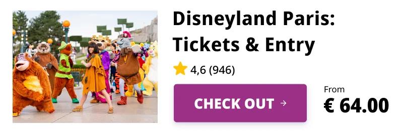 Disneyland Paris Admission Ticket for Multi-Day Characters Shows