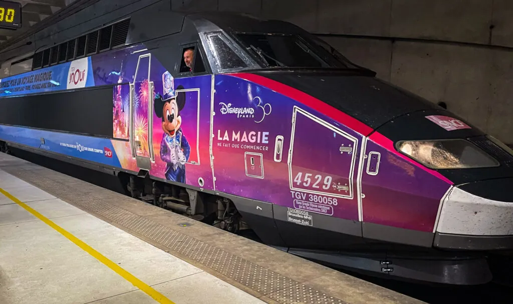 Disneyland Paris RER A train Disneyland Paris RER A train