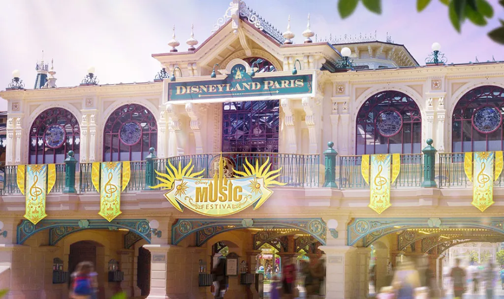 Disneyland Paris Entry to park during Disney Music Festival