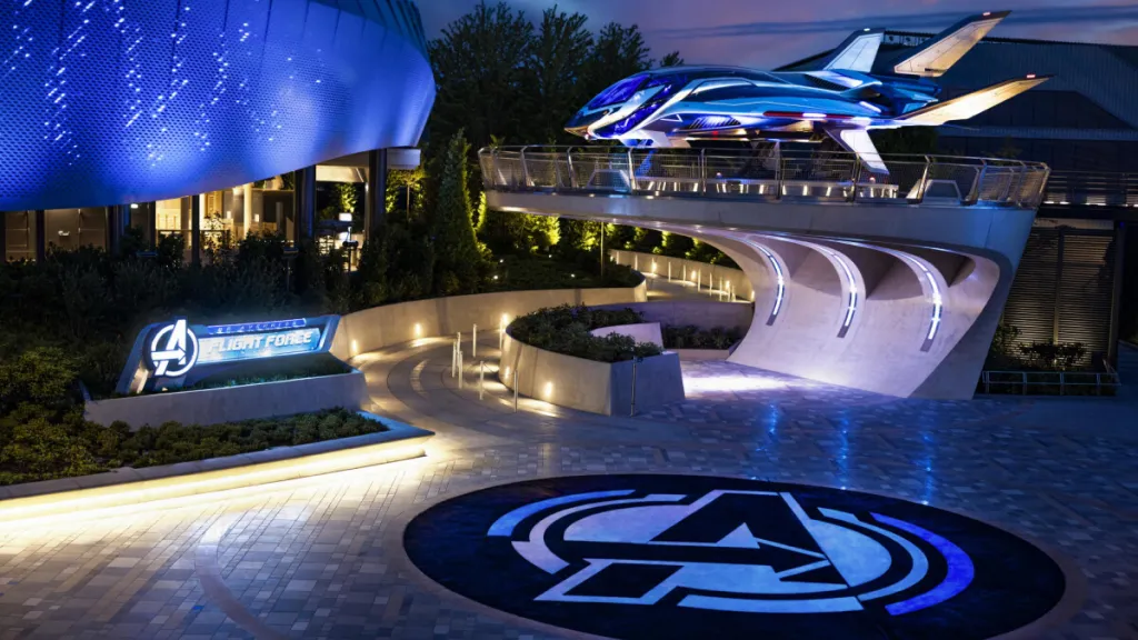 Disneyland Paris Entrance to the attraction