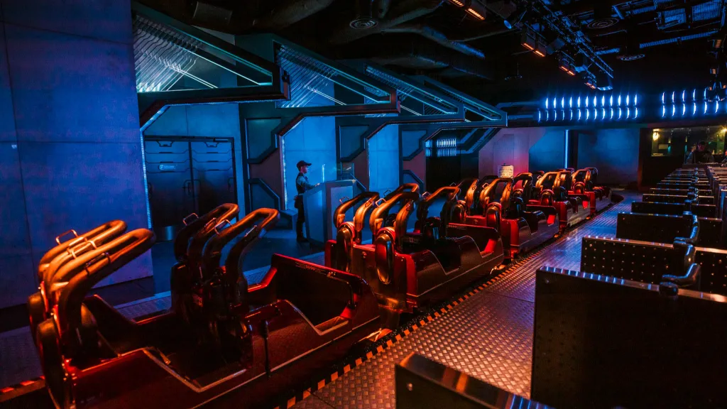 Disneyland Paris Boarding area for recruits
