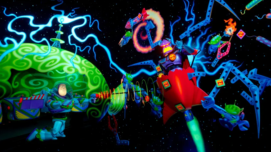 Disneyland Paris Buzz Lightyear vs. Zurg