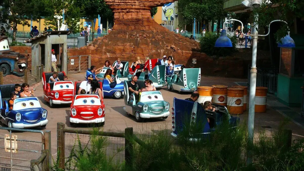 Disneyland Paris Fun rally in the world of Cars