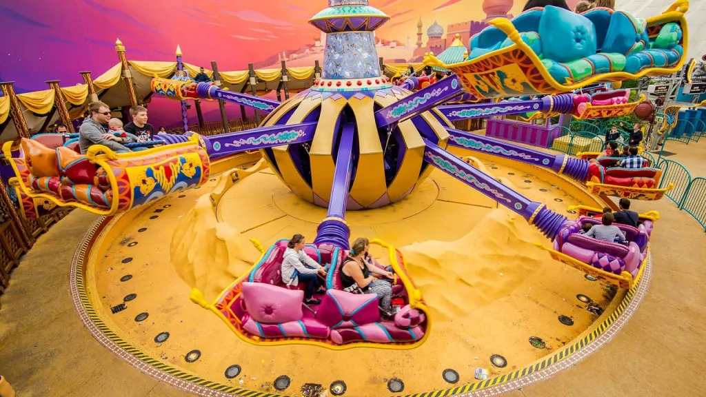 Disneyland Paris Flying magic carpets