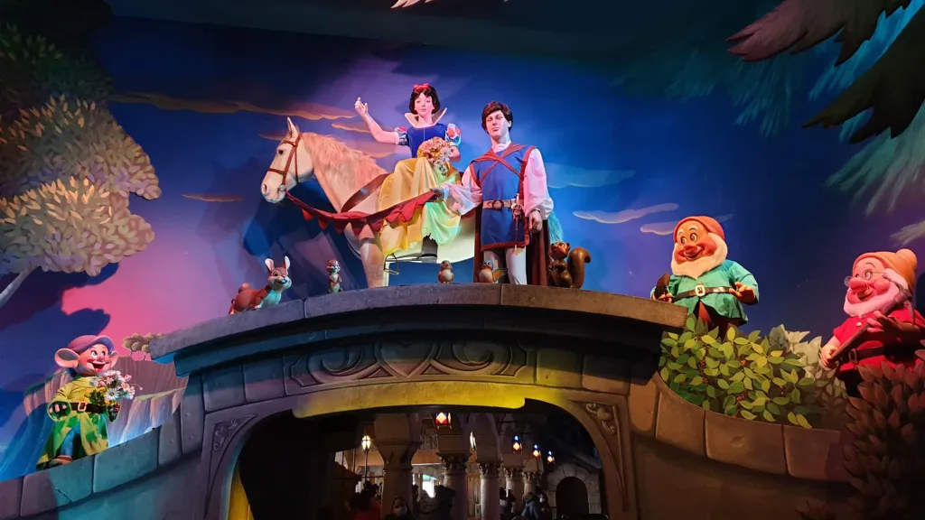 Disneyland Paris Characters from Snow White 