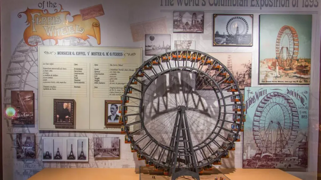 Disneyland Paris Miniature ferris wheel model
