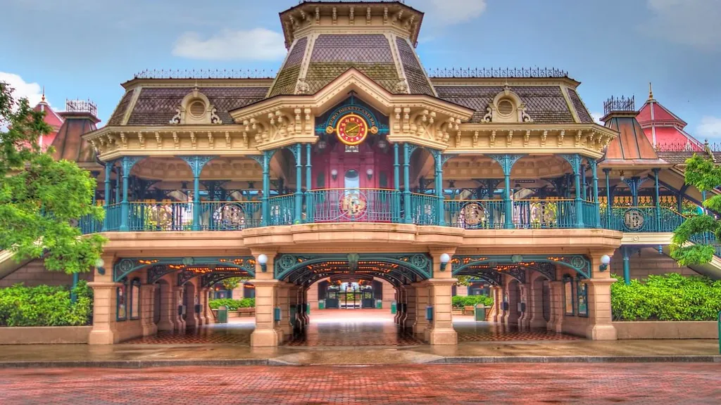 Disneyland Paris Main Street, U.S.A. Railroad Station