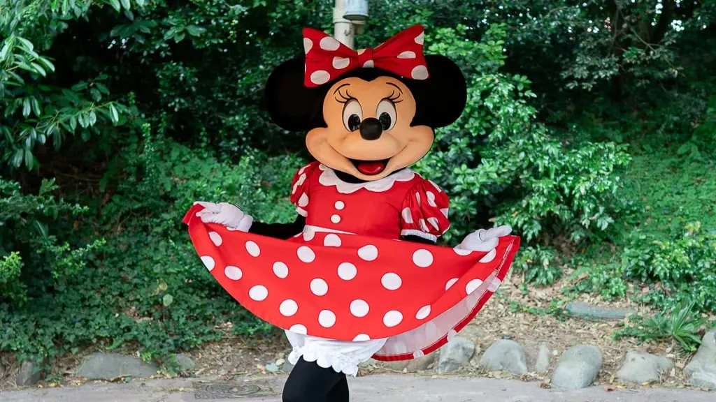 Disneyland Paris Meet & greet with Minnie Mouse