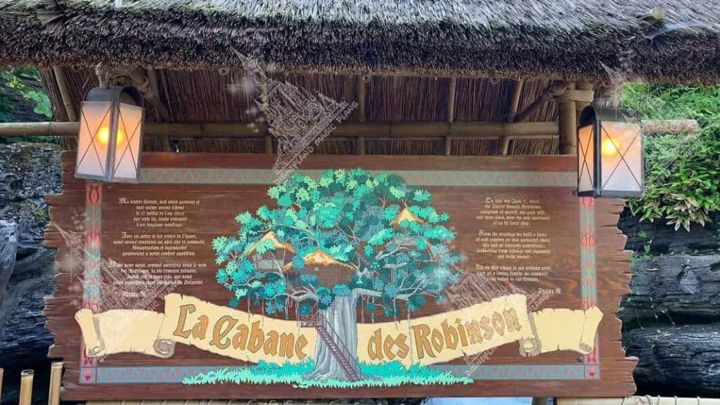 Disneyland Paris Attraction sign