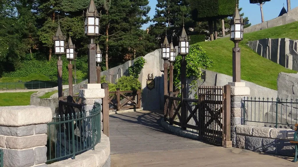 Disneyland Paris Entrance to the castle dungeon