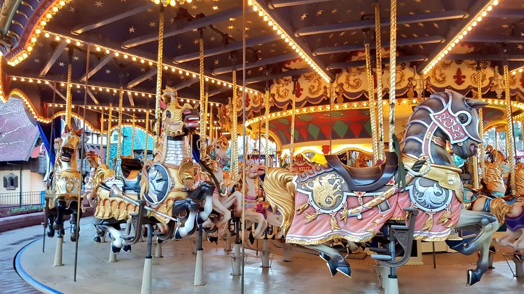 Disneyland Paris Merry-go-round view