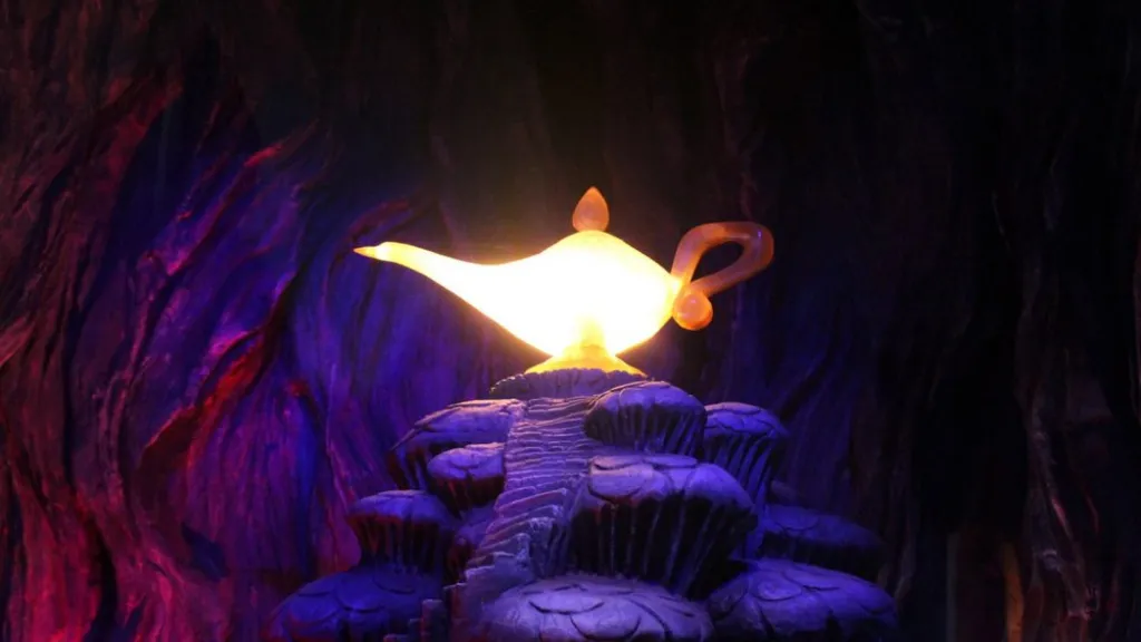 Disneyland Paris Legendary genie lamp
