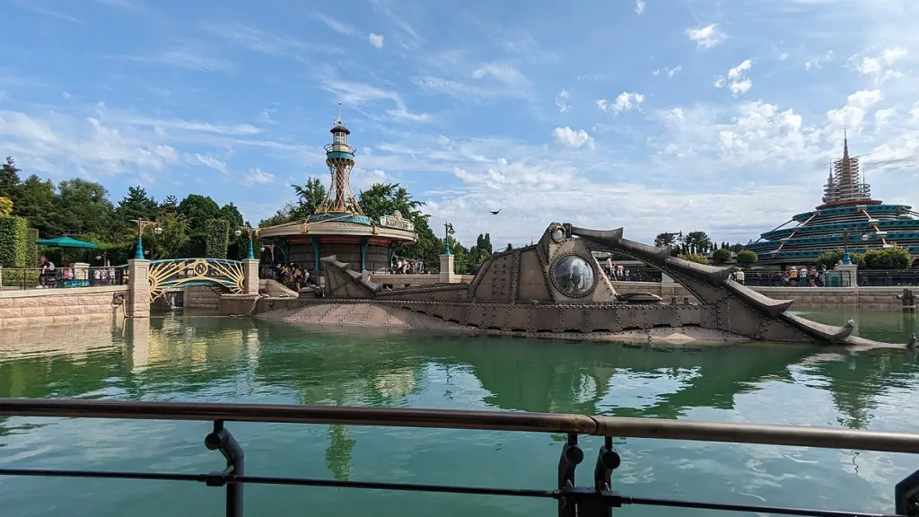 Disneyland Paris Upper deck of the Nautilus