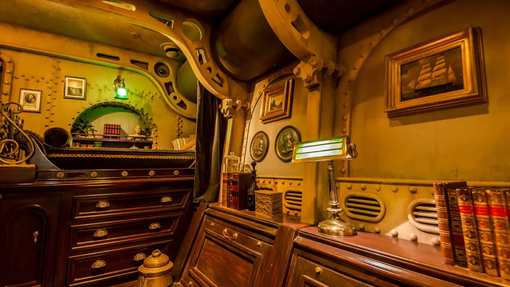 Disneyland Paris Captain Nemo’s cabin