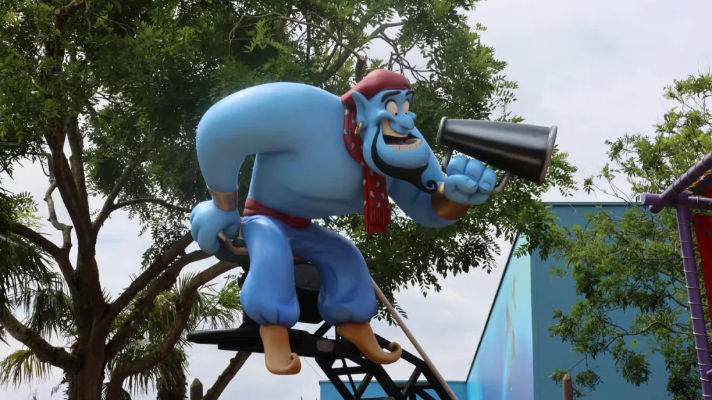 Disneyland Paris Genie welcomes guests