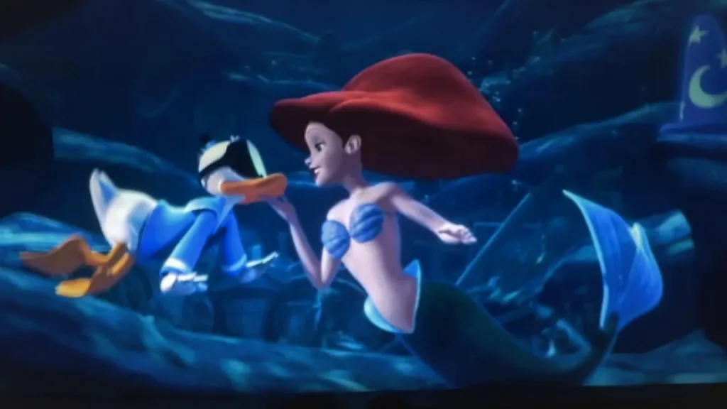 Disneyland Paris Meeting Ariel under the sea