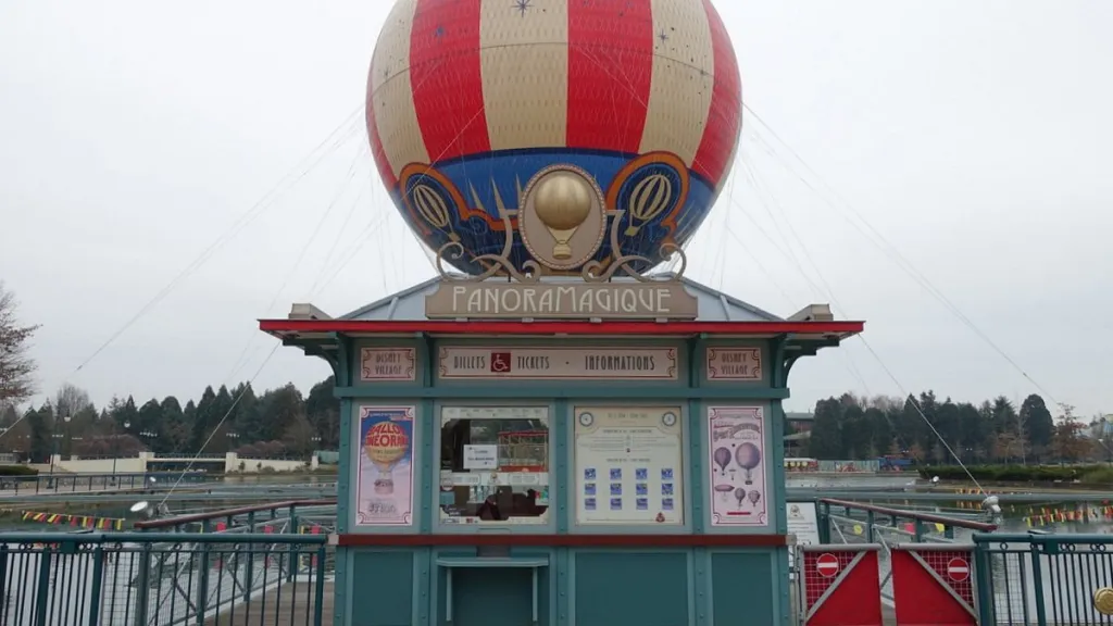 Disneyland Paris PanoraMagique ticket booth