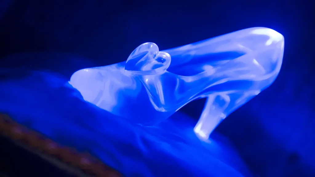 Disneyland Paris Cinderella’s glass slipper
