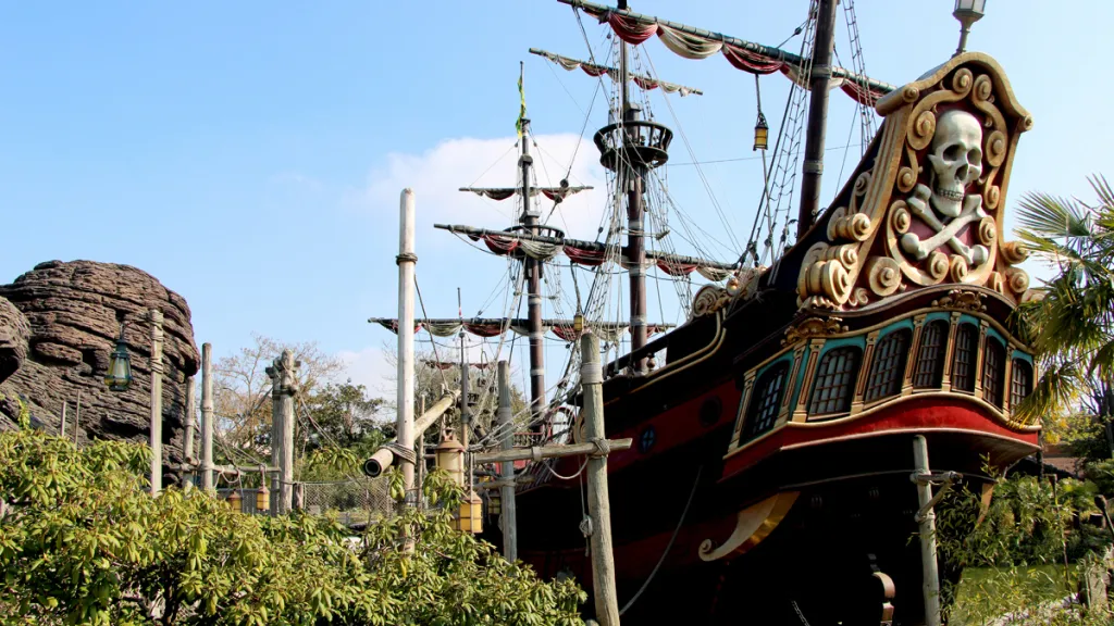 Disneyland Paris Pirate ship