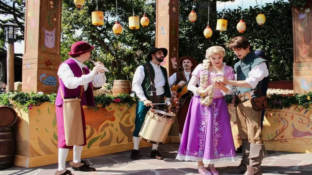 Disneyland Paris Tangled musical show