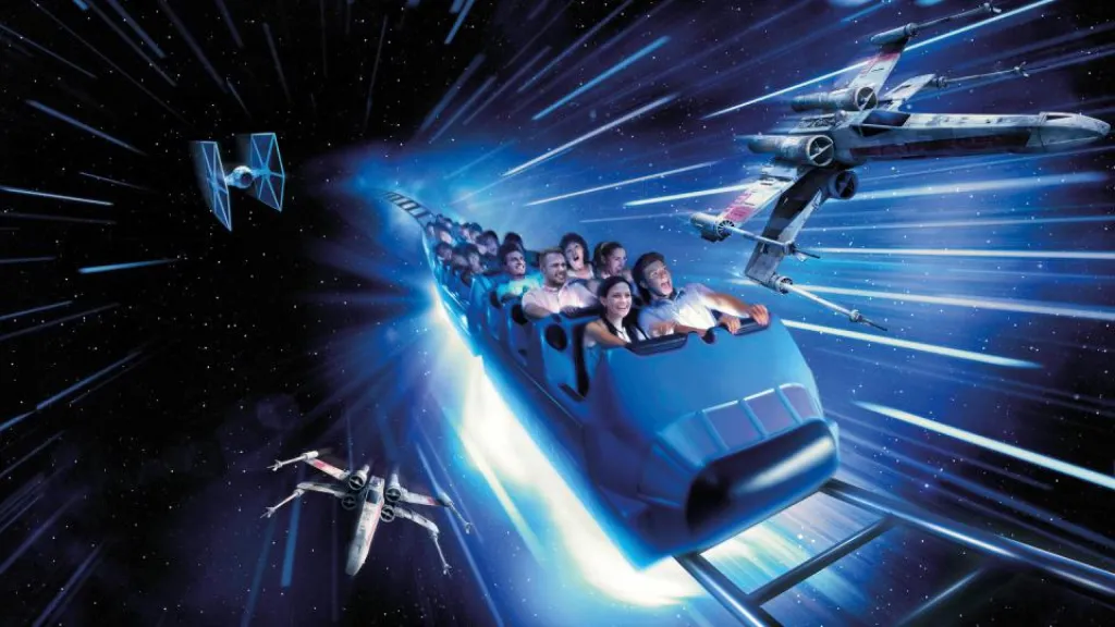 Disneyland Paris Exciting chase in Star Tours