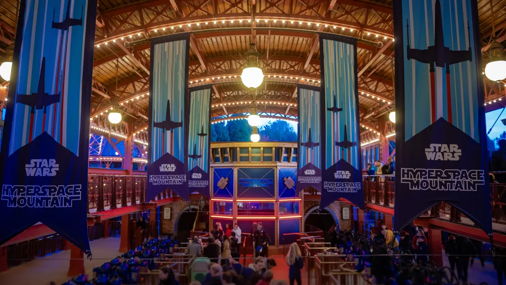 Disneyland Paris Boarding waiting area