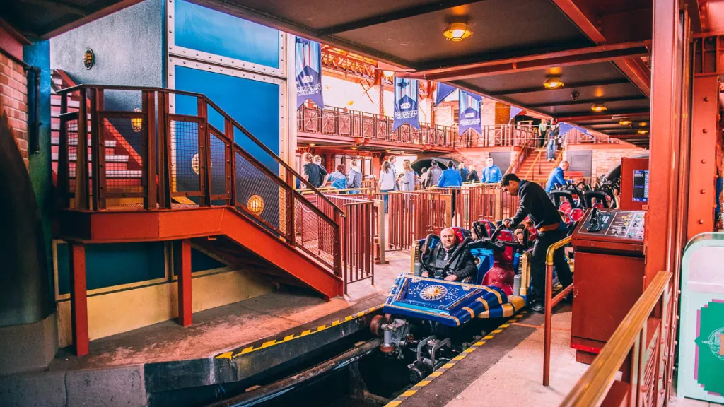 Disneyland Paris Seats for riders