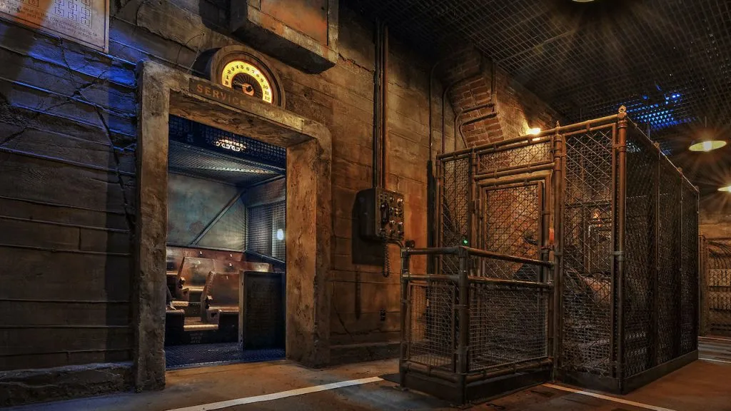 Disneyland Paris Hotel boiler room