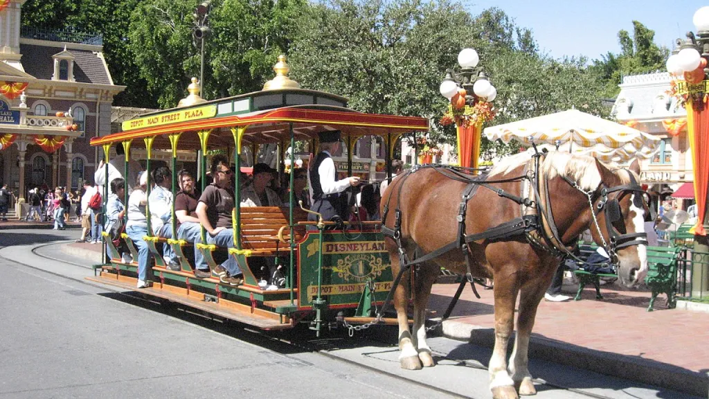 Disneyland Paris Enjoy a journey by horse-drawn tram