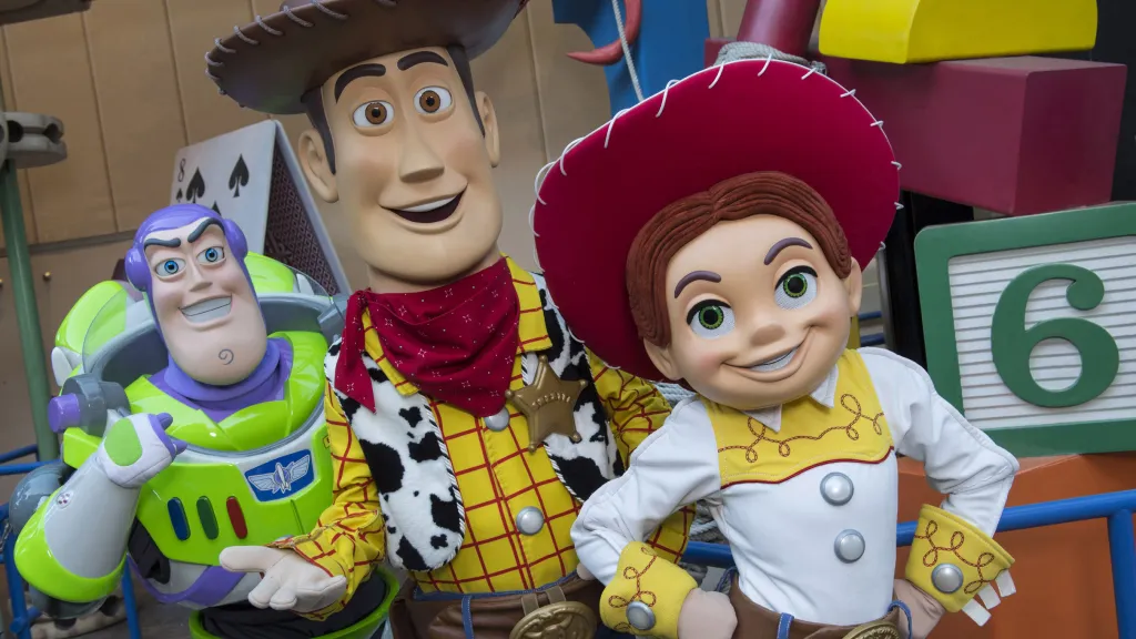 Disneyland Paris Meet Buzz, Jessie, and Woody