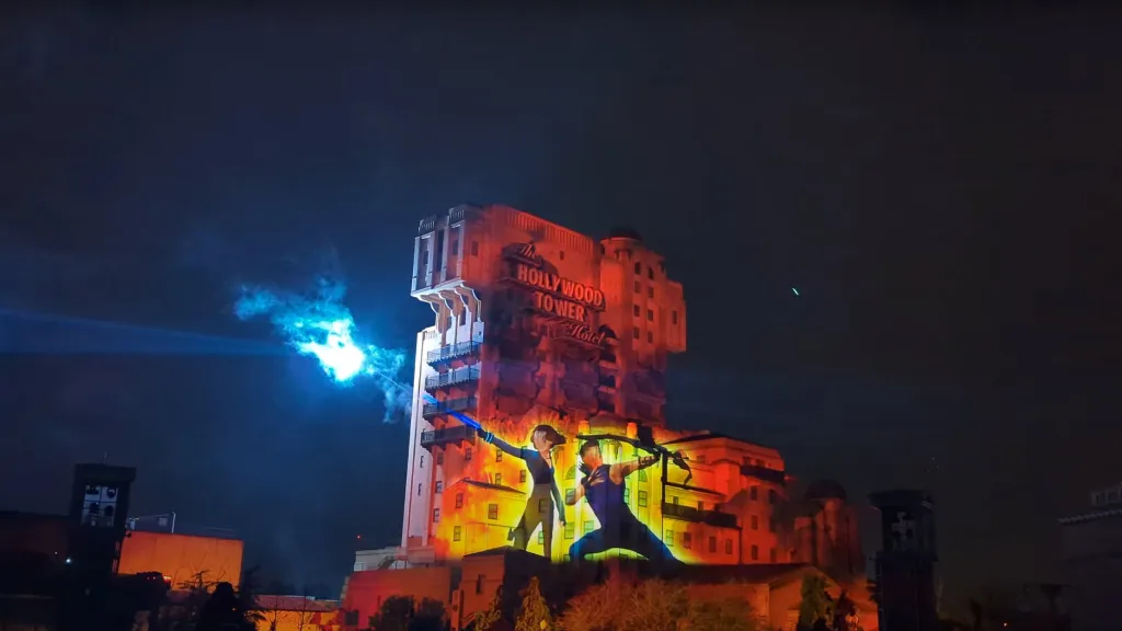 Disneyland Paris Black Widow and Hawkeye