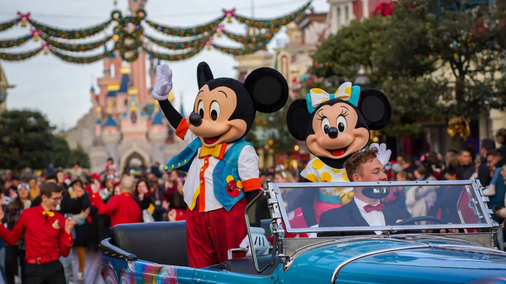 Disneyland Paris Birthday duo: Mickey and Minnie