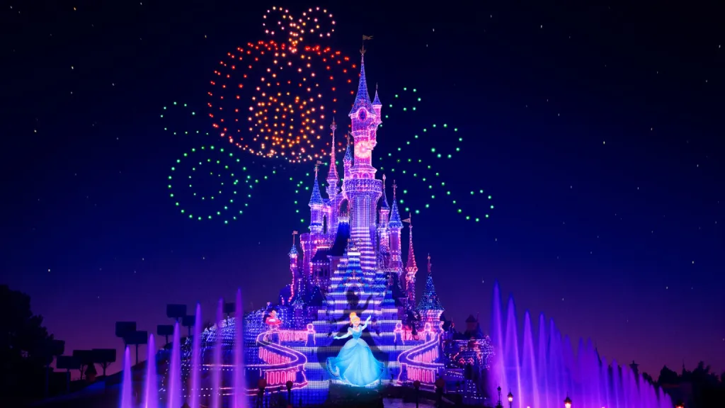 Disneyland Paris Cinderella and the pumpkin carriage