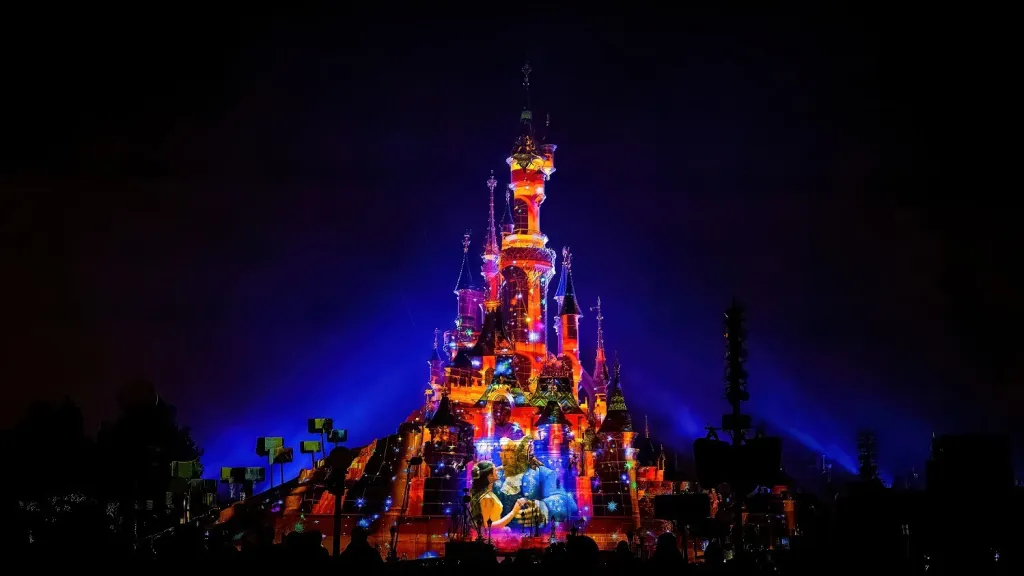 Disneyland Paris A scene from Beauty and the Beast Disneyland Paris A scene from Beauty and the Beast