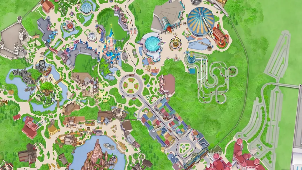 Disneyland Paris The parade path Disneyland Paris The parade path