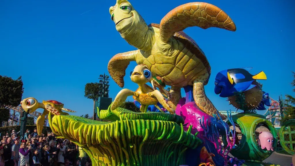 Disneyland Paris Finding Nemo float Disneyland Paris Finding Nemo float